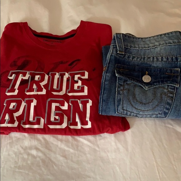 Boys True Religion top and bottom - Picture 1 of 1